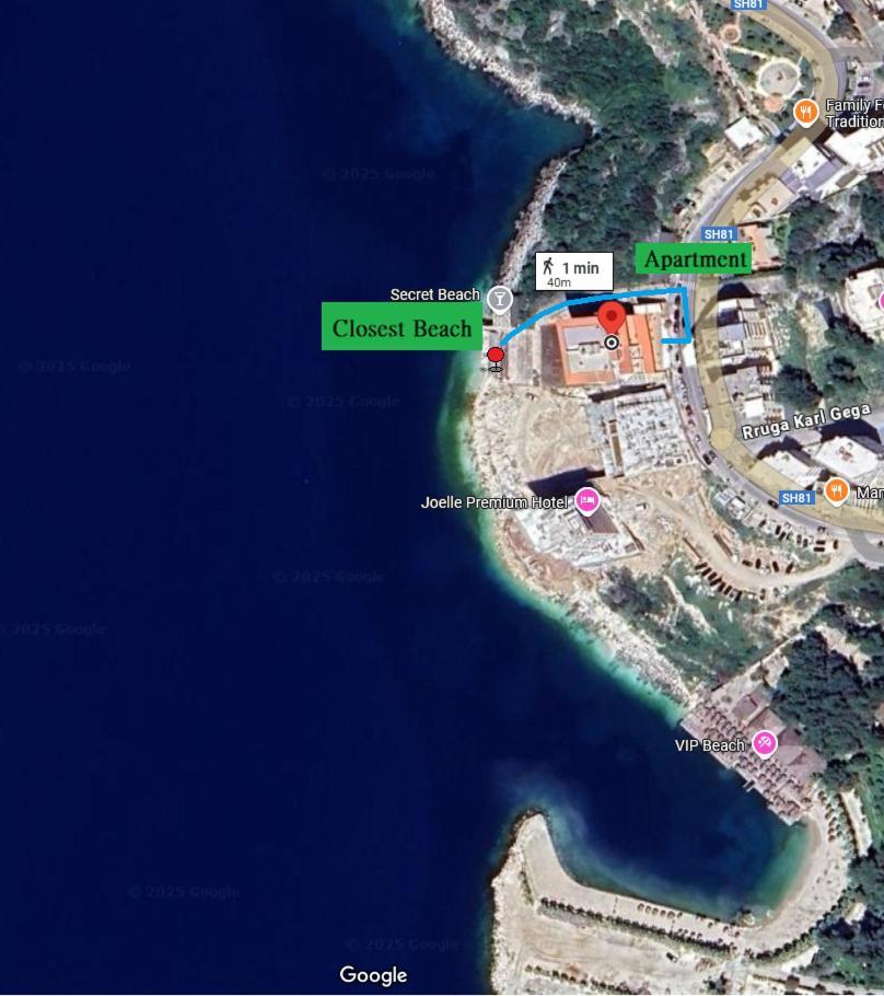 Sail Sea View Apartments ساراندا المظهر الخارجي الصورة